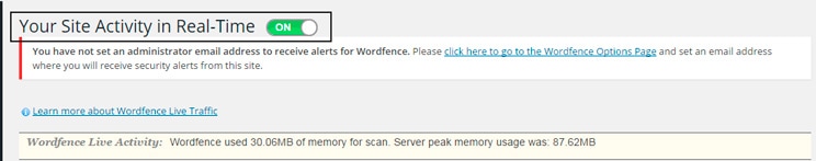 Configurar Wordfence Configurar Wordfence