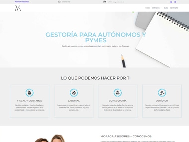 Diseño Web En Sevilla 2 Moraga Asesores